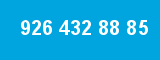 926 432 88 85 926 432 88 85